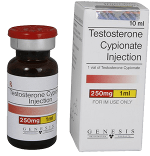 Injection of testosterone