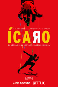 ¡Póster y tráiler de ‘Ícaro’, el dopaje según Netflix!